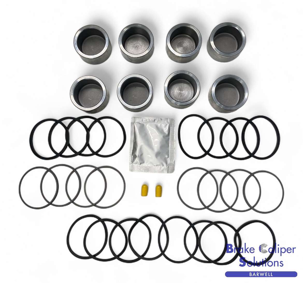FRONT Brake Caliper Pistons &amp; Seal Repair Kit for LDV 400 CONVOY PILOT -BCKP25