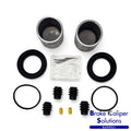 for HONDA CIVIC 2000-2005 FRONT L & R Brake Caliper Rebuild Repair Kit + Pistons