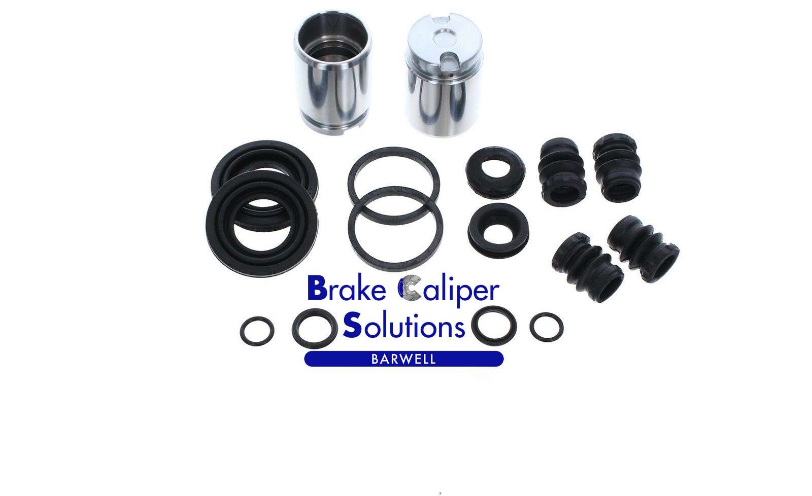 REAR axle Brake Caliper Repair Kit + Pistons for NISSAN SUNNY GTi-R  BCKP265
