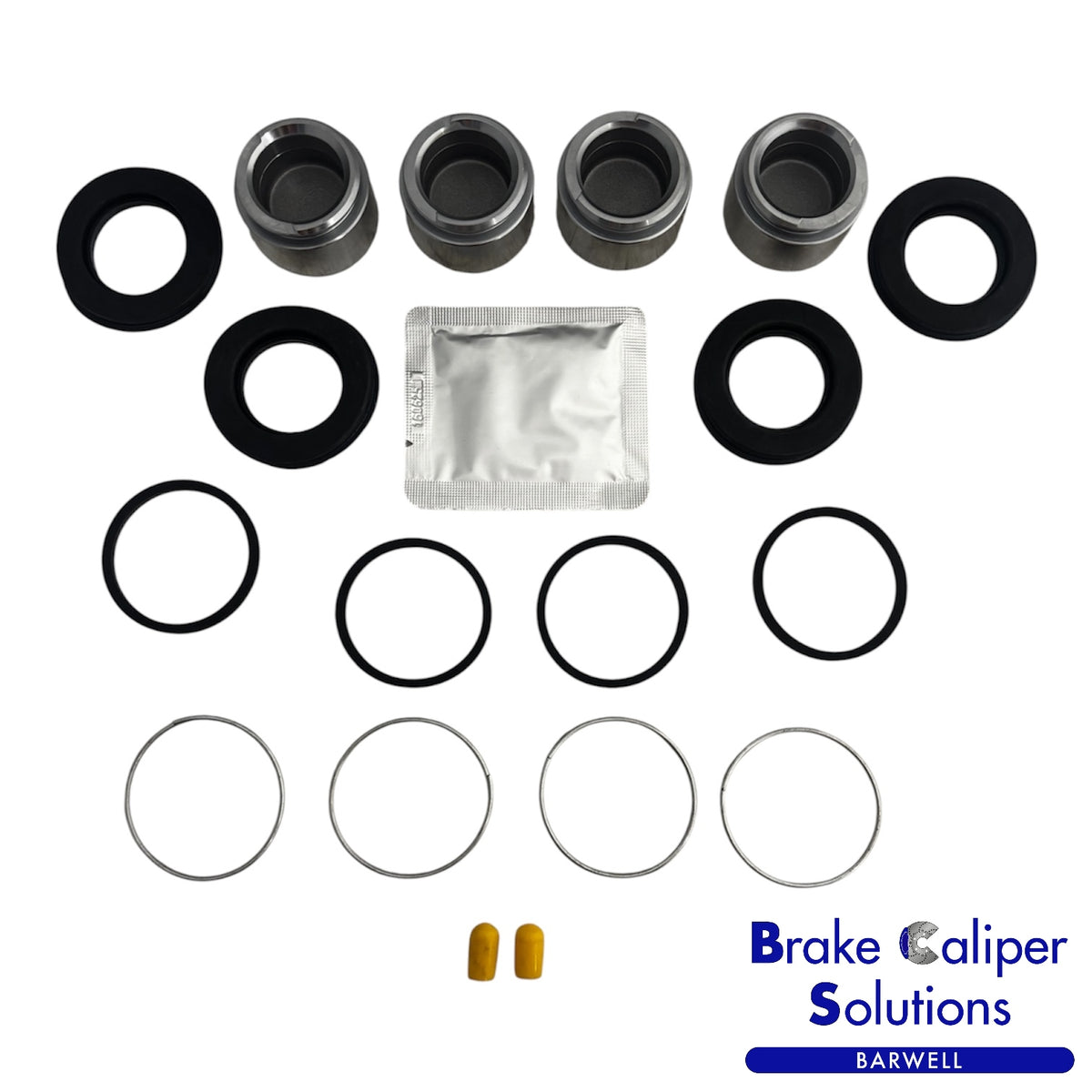 PORSCHE 911 SC 3.0  8/1980 - 7/1983 REAR L and R Brake Caliper Seal Kit with Pistons -BCKP293 (Copy)