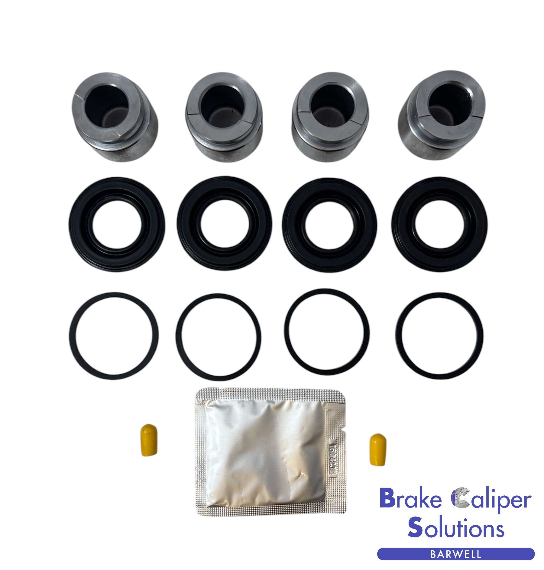 MERCEDES CLK SERIES 02-09 REAR AXLE Brake Caliper Repair Kit + Pistons (BCKP335)