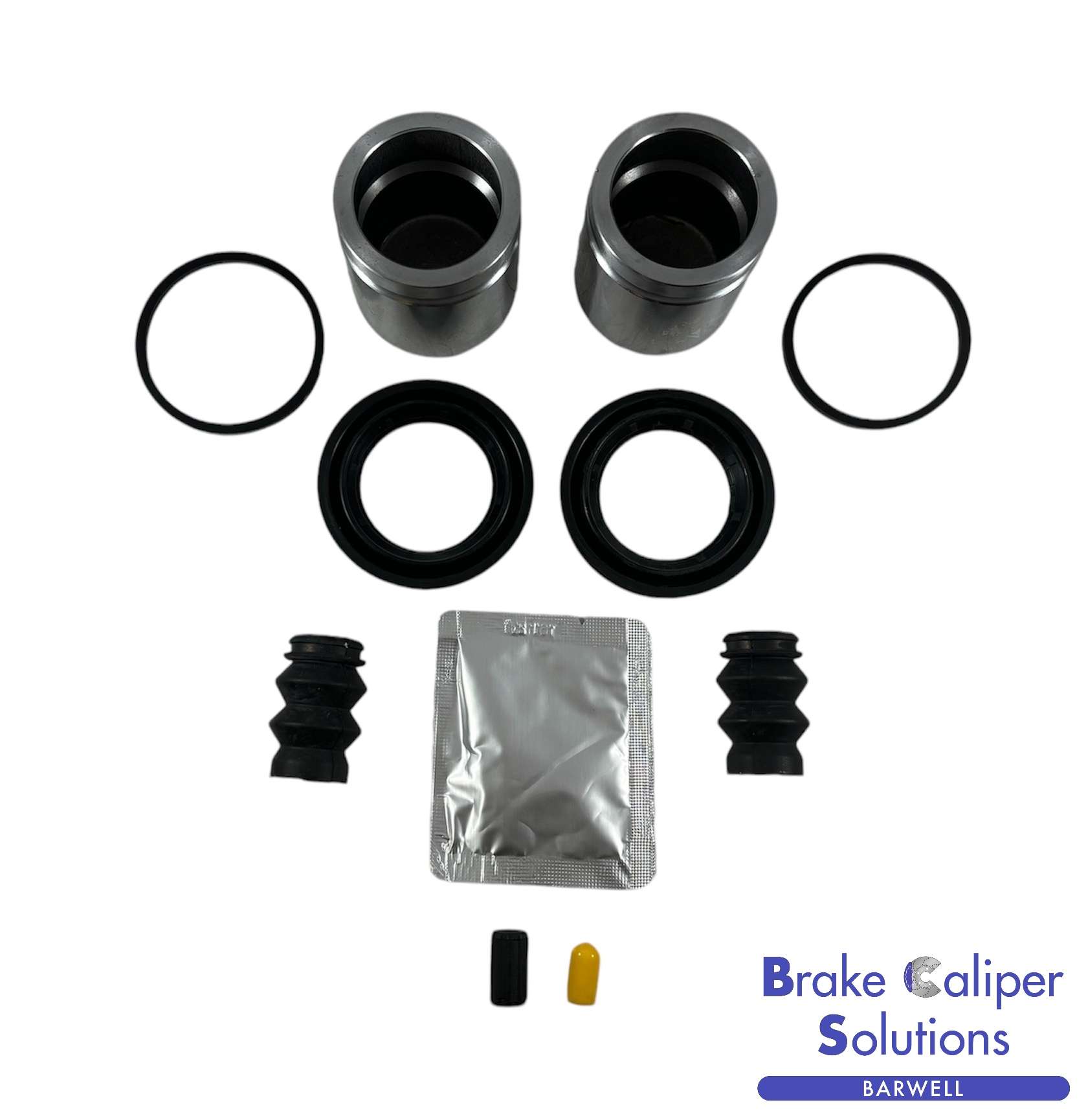 FOR FORD TRANSIT CUSTOM 12-18 FRONT Brake Caliper Rebuild Repair Kit & Pistons (BCKP338S)
