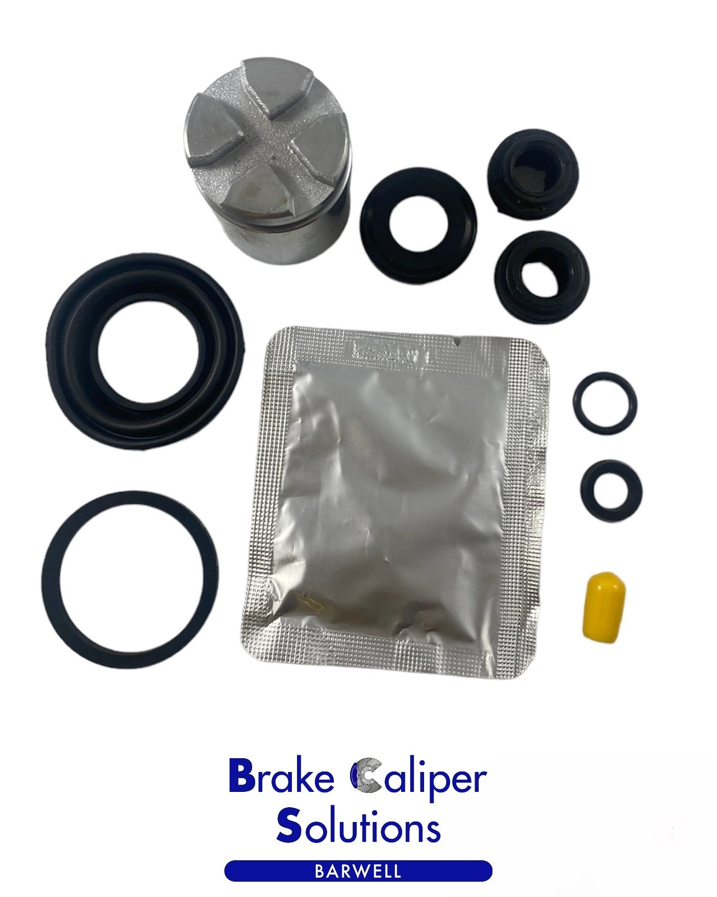 Caliper repair SINGLE seal kit with piston  for Rover 600 Series 93-99 BCKP70S