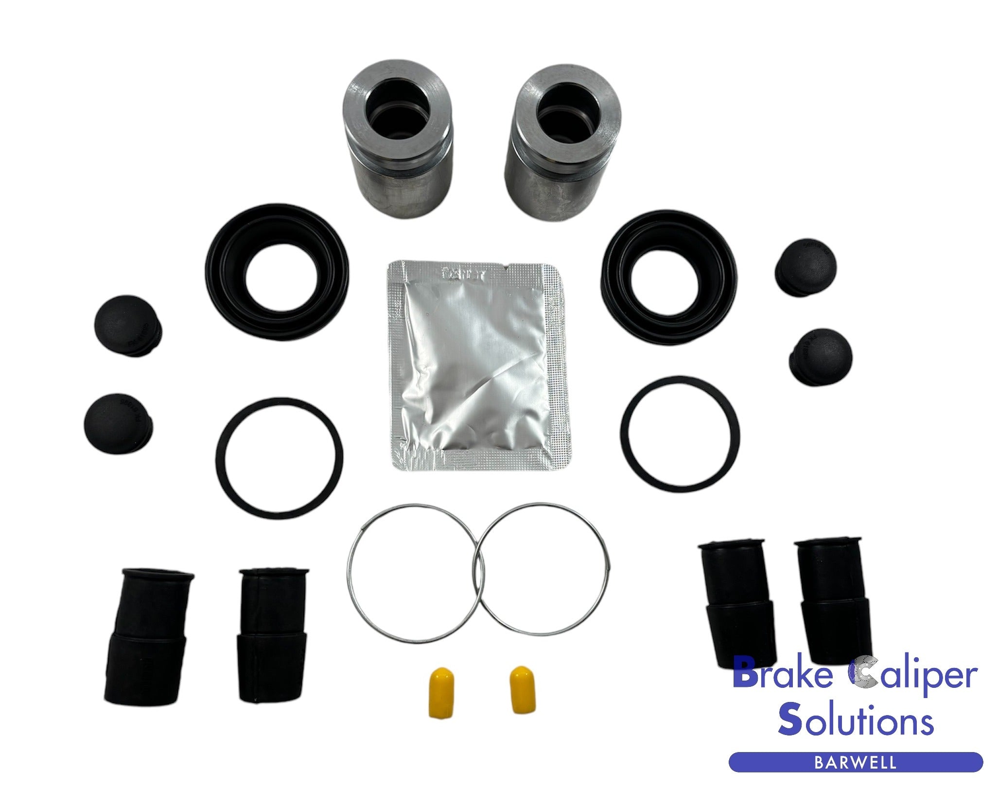BMW 5 SERIES E28 81-87 REAR AXLE Brake Caliper Repair Kit +Pistons BCKP419