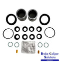 FRONT Brake Caliper Repair Kit + Pistons for PEUGEOT 106 1991-2006- BCKP41