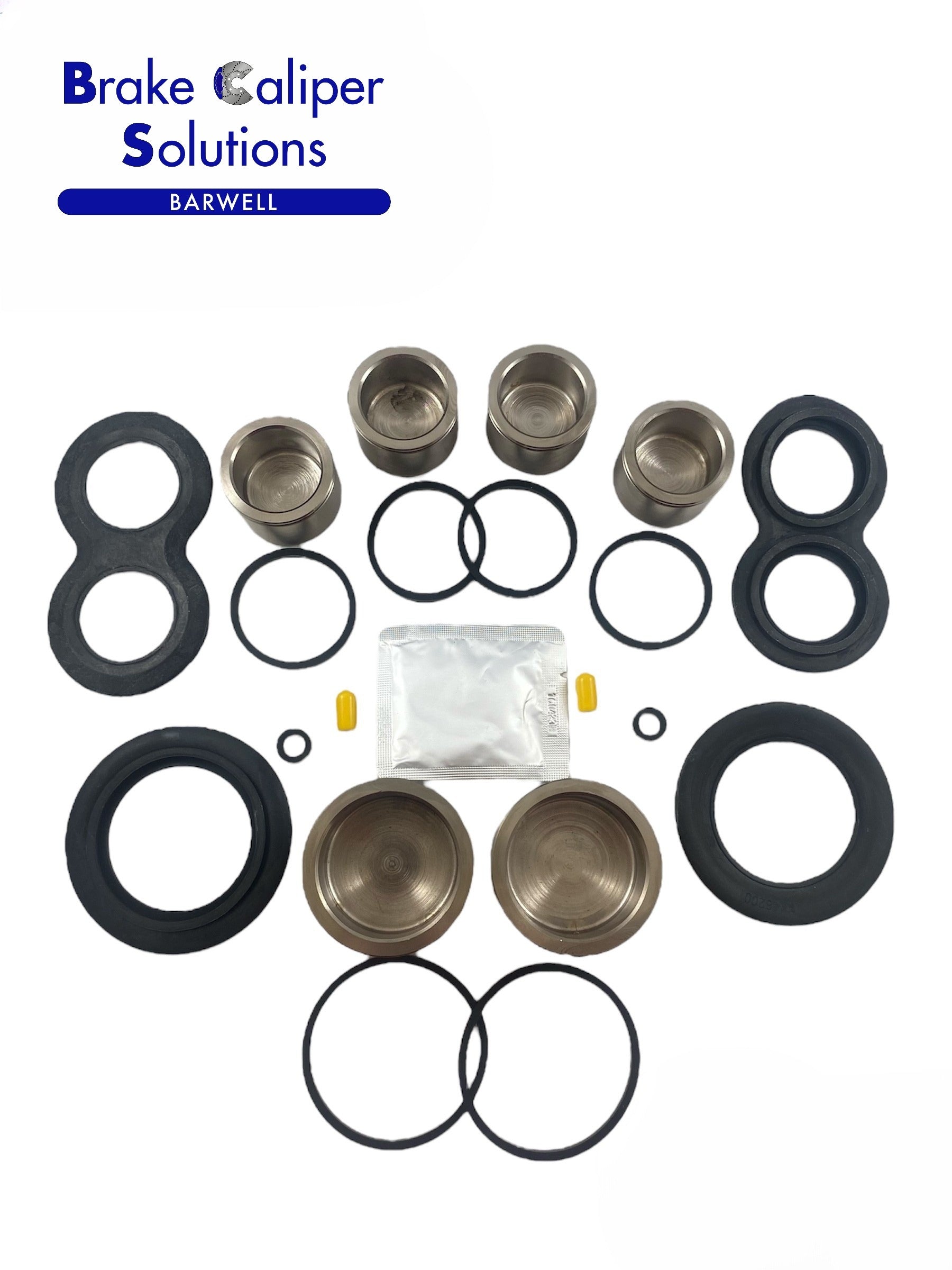 FOR Austin Wolseley 2200 65-75 Front Brake Caliper repair kit & Pistons (BCKP43)