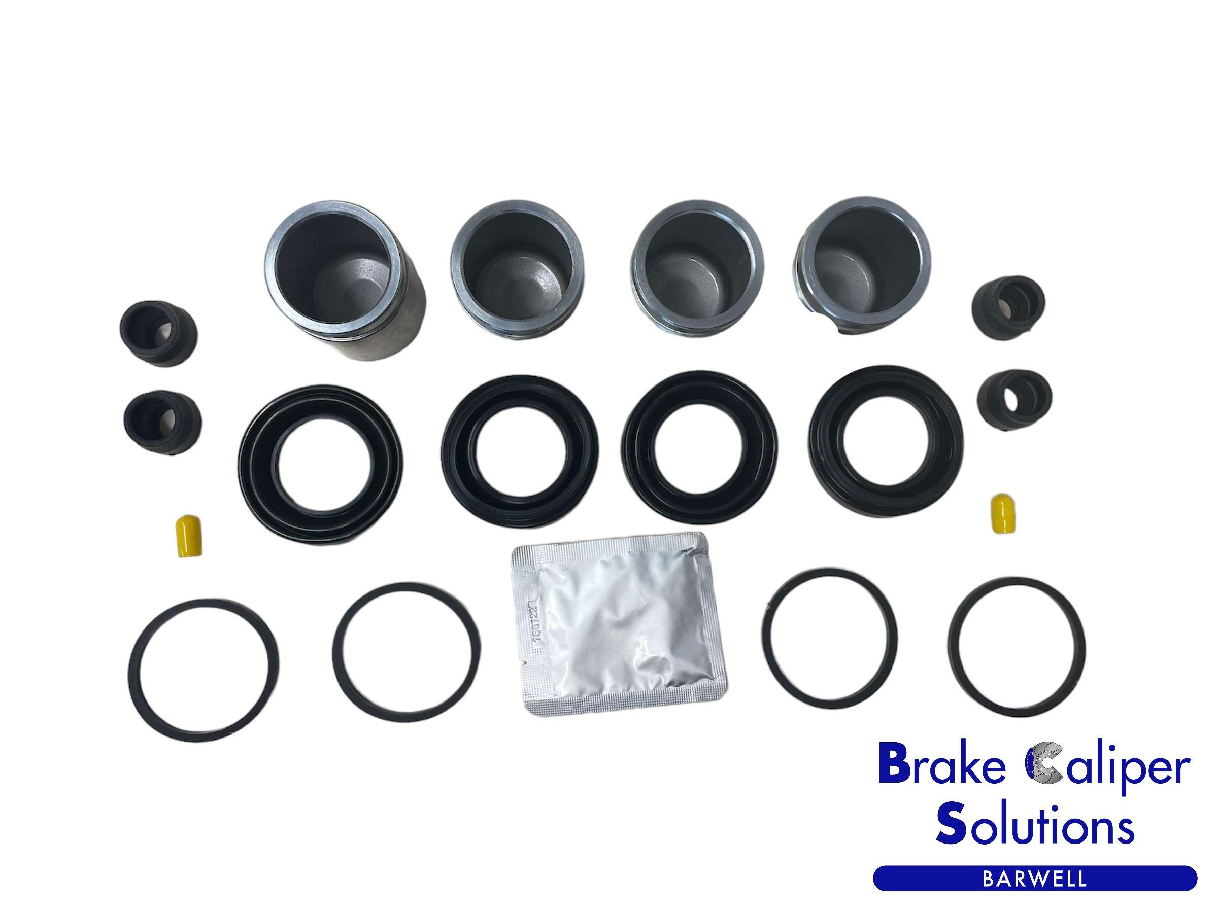 for NISSAN 300 ZX 1987-90 FRONT Brake Caliper Seal Repair Kit + Pistons BCKP452