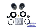 for NISSAN 300 ZX 1987-90 FRONT SINGLE Brake Caliper Seal Repair Kit & Pistons BCKP452S