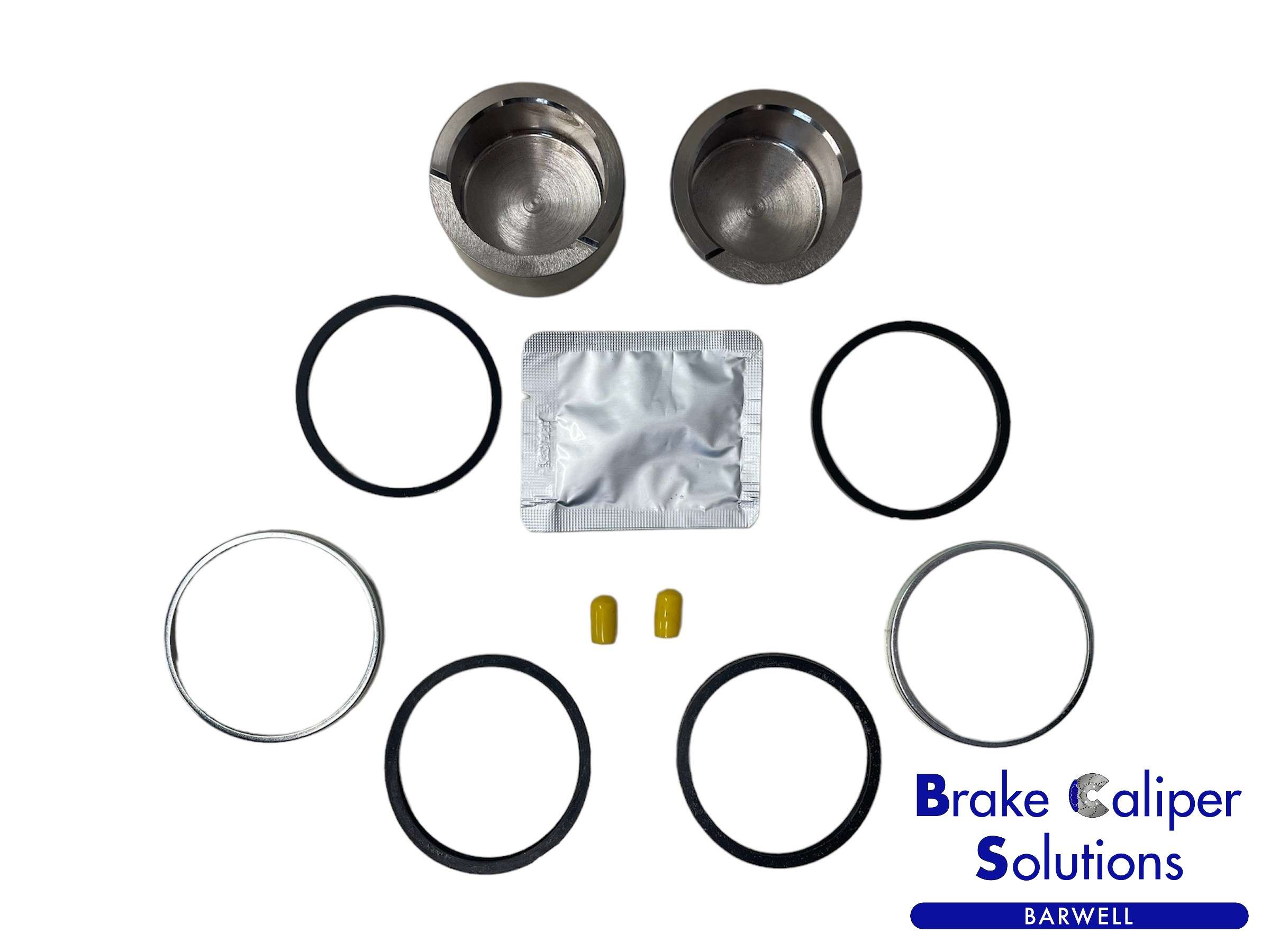 FOR VAUXHALL VISCOUNT 1966-72 FRONT L  or  R Brake Caliper Single Seal Kit & Pistons BCKP469S