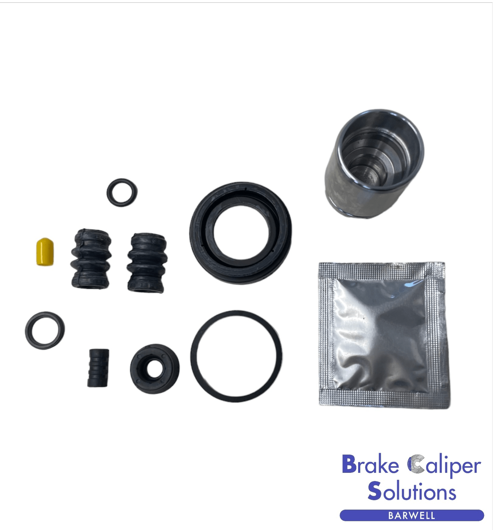 for HYUNDAI SONATA 1993-98 REAR SINGLE Brake Caliper Seal Kit +Piston -BCKP549S