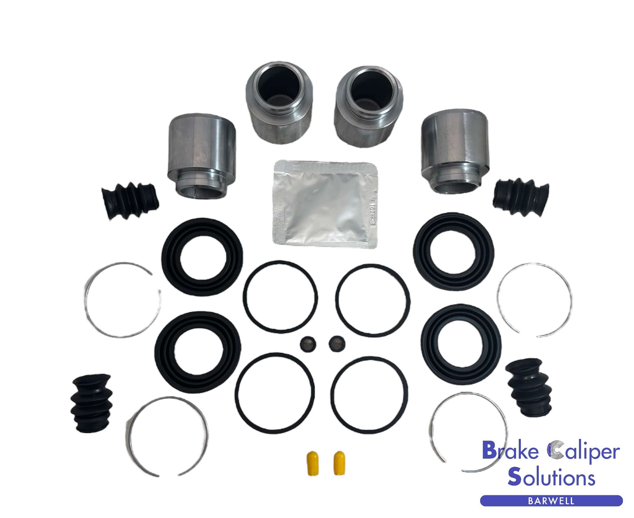 FRONT Brake Caliper AXLE Repair Kit & Pistons set for VW CAMPER LATE BAY (BCKP55)