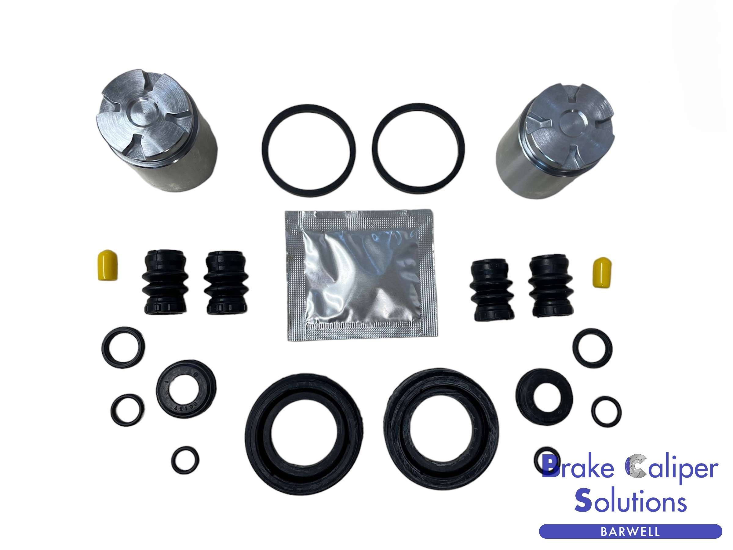 for NISSAN ALMERA TINO 2000-2002 REAR Brake Caliper Seal Kit + Pistons BCKP550