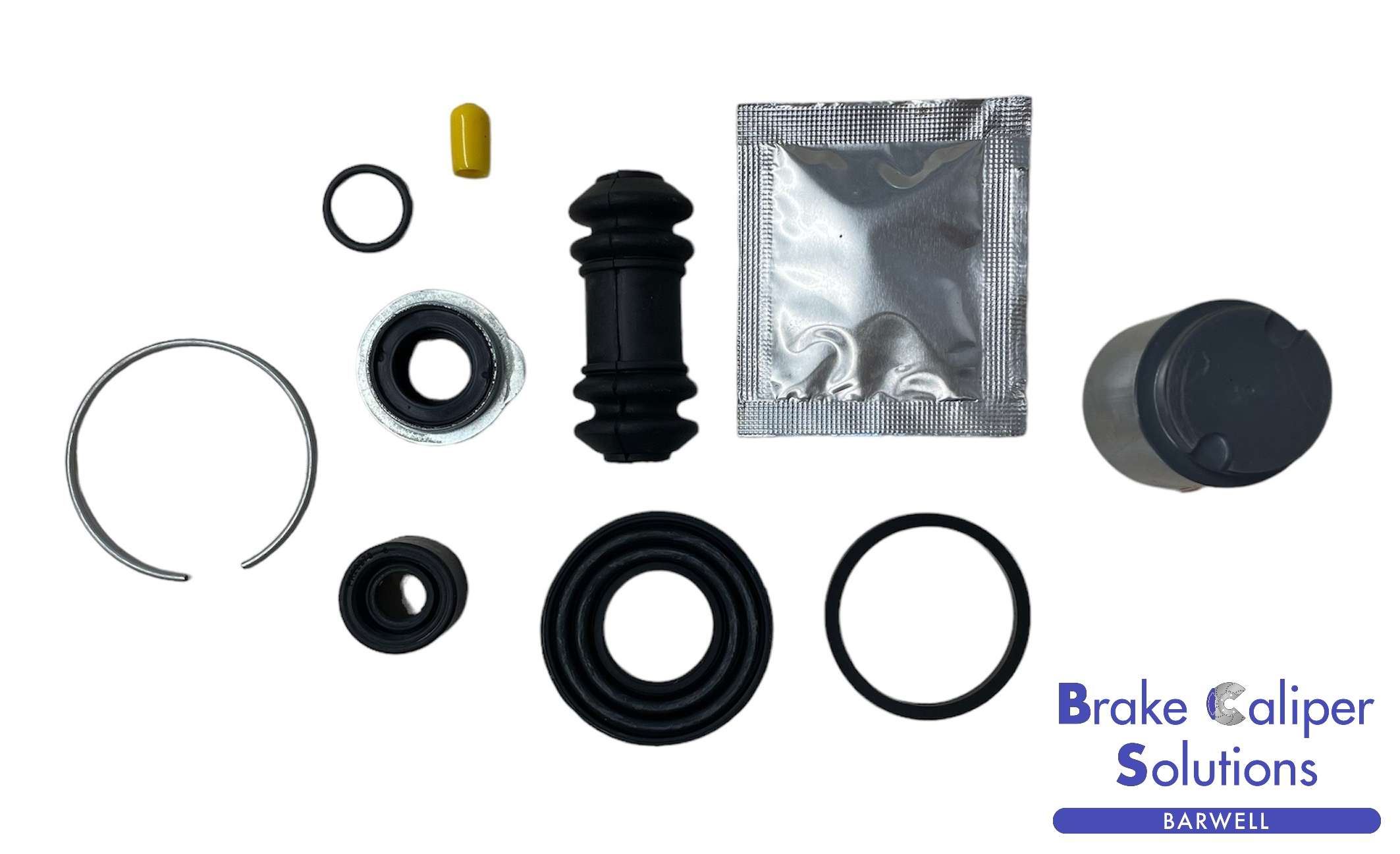 for MAZDA RX-7 REAR SINGLE Brake Caliper Seal Repair Kit + Piston BCKP554S