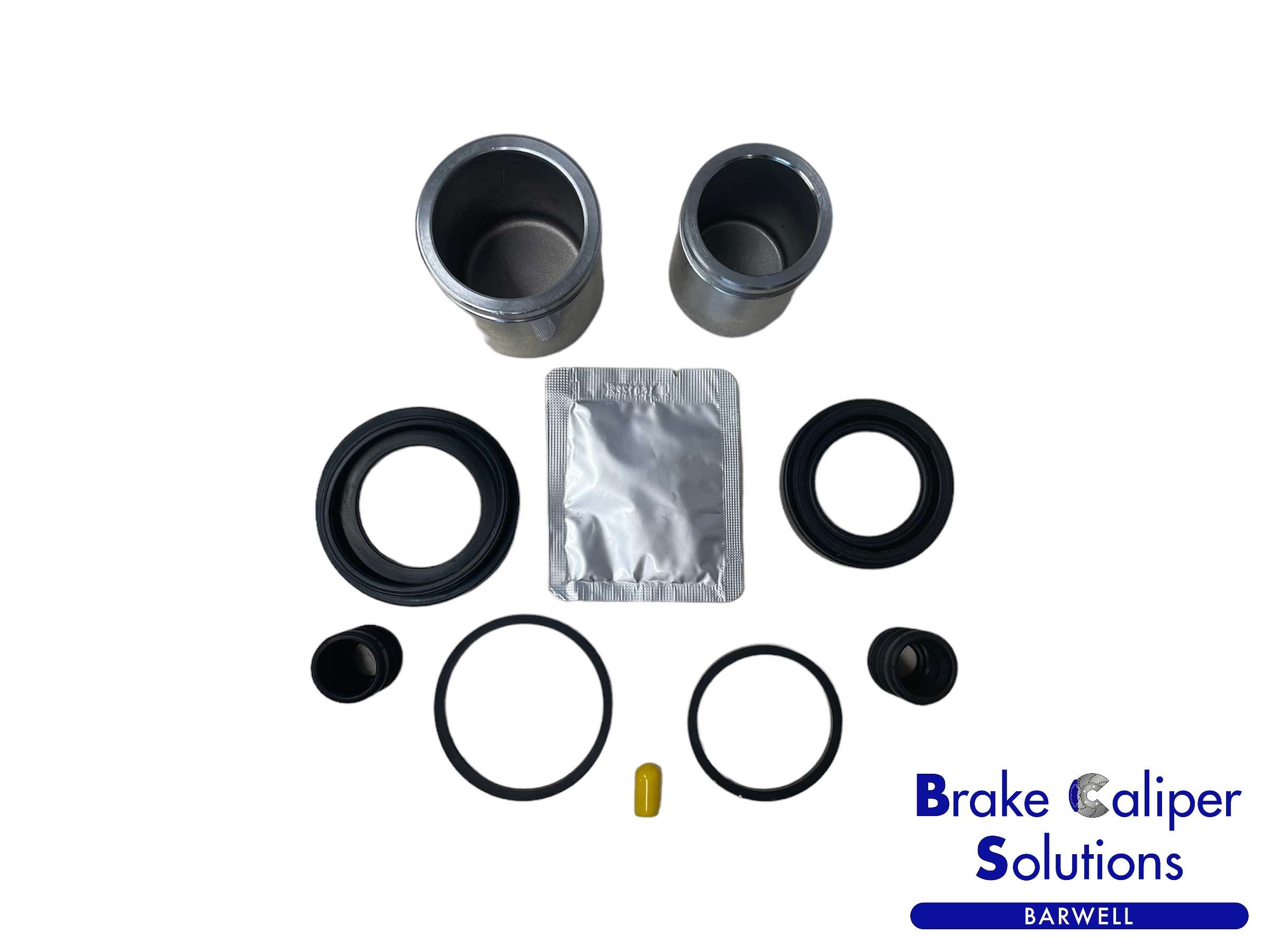 for PEUGEOT BOXER FRONT SGL Brake Caliper Seal Repair Kit + Pistons BCKP563S
