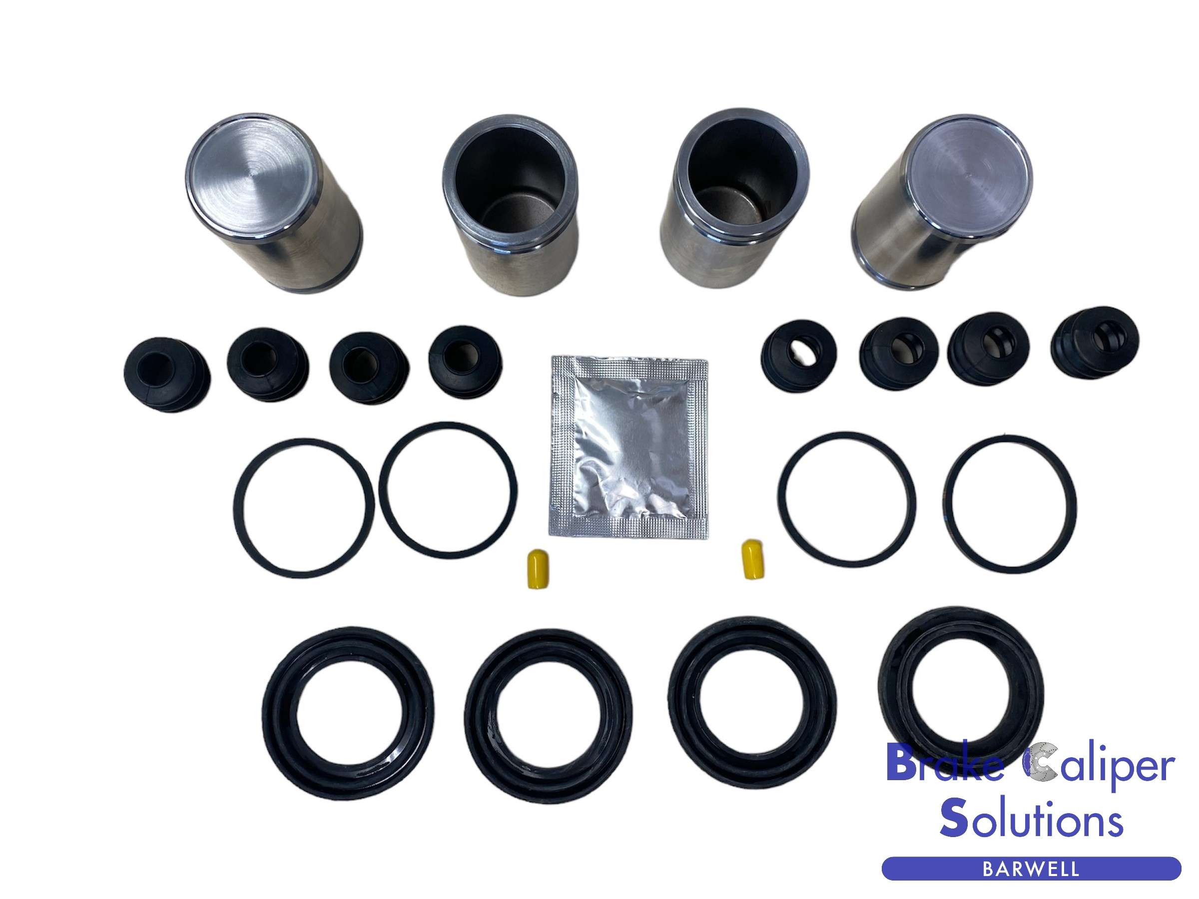 for IVECO DAILY 1996-1999 FRONT L & R Brake Caliper Seal Kit +Pistons BCKP565