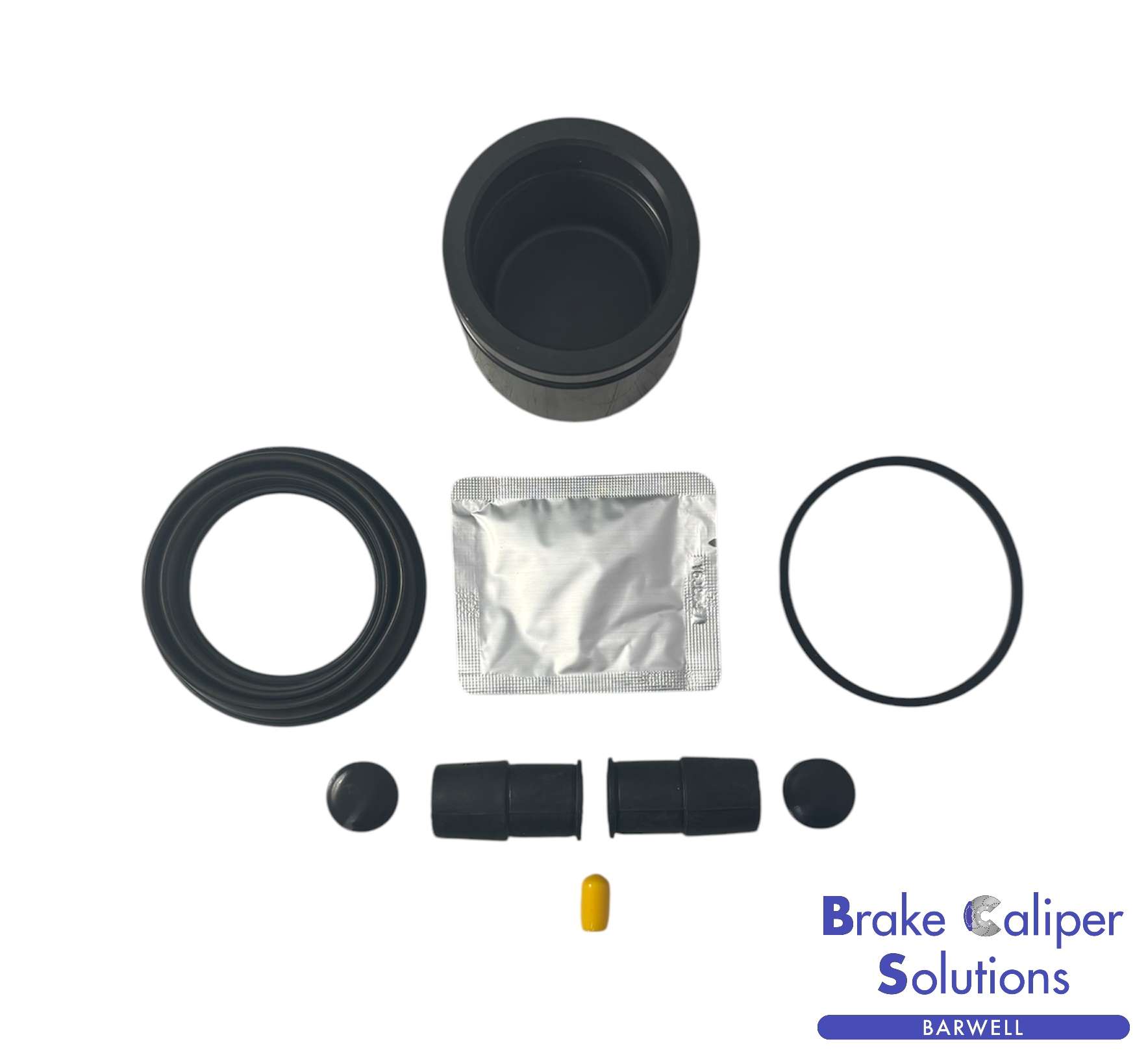 BMW 5 SERIES 2004-2010 FRONT SINGLE Brake Caliper Repair Kit + Piston -BCKP57S
