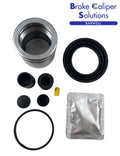 For BMW 3 Series E90 2005-2011 FRONT Brake Caliper Rebuild Repair Kit +Piston -BCKP66S