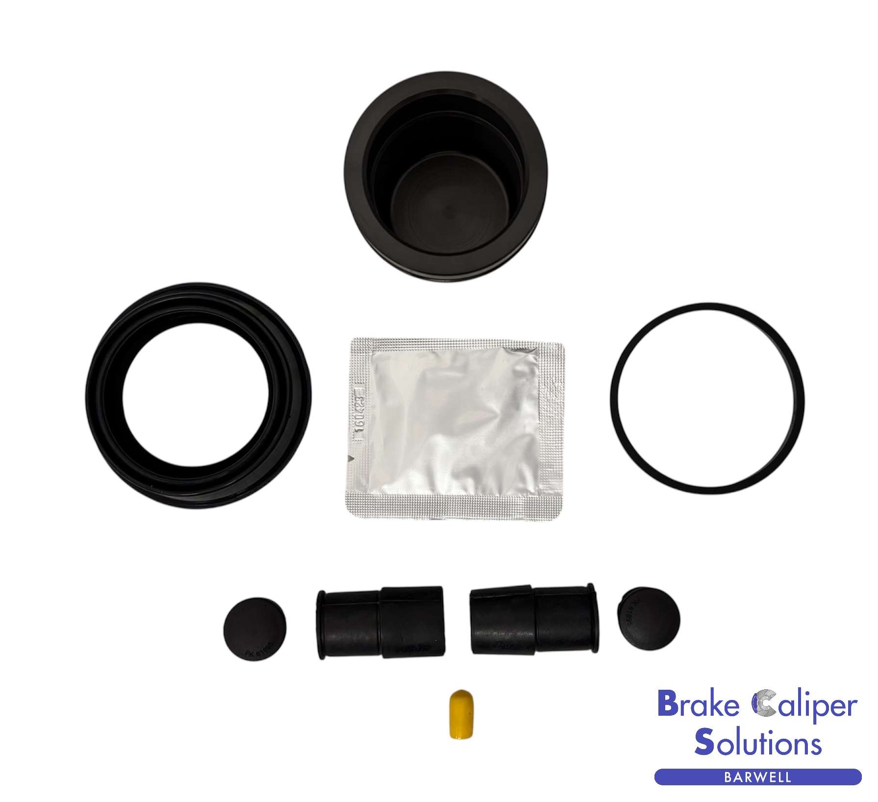 Ford Focus II ST, FRONT SINGLE Brake Caliper Seal & Piston Repair Kit BCKP73