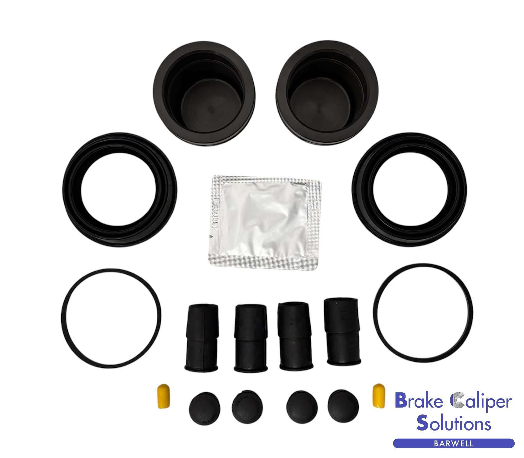VW Golf 2.0 R 4x4/3.2 FRONT AXLE Brake Caliper Seal & Piston Repair Kit -BCKP73