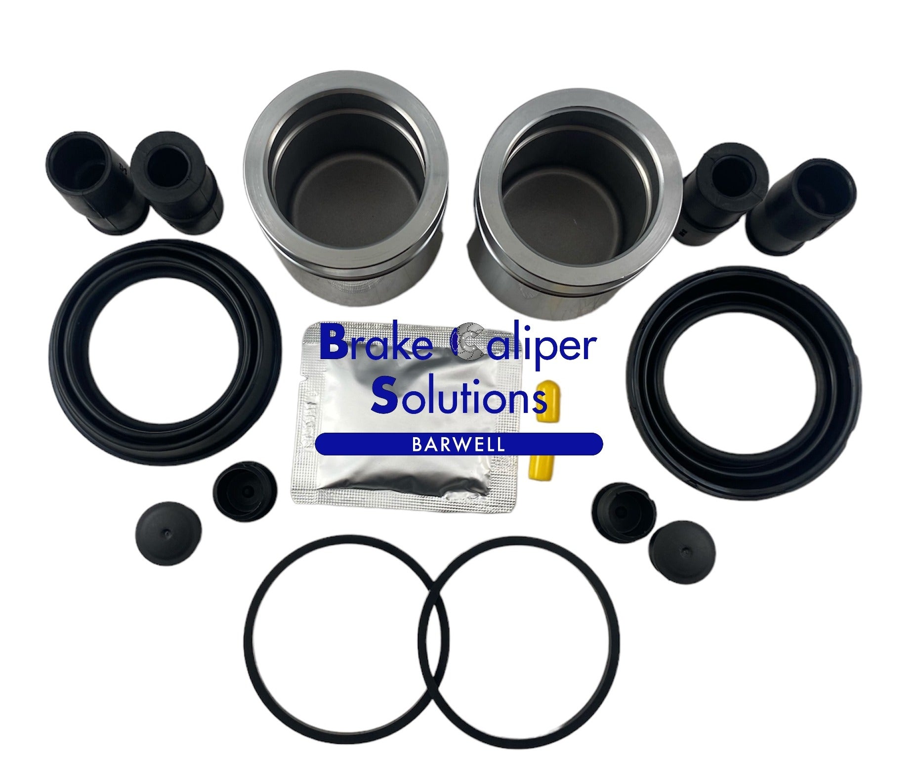 VW Touran Front AXLE Brake Caliper Seal &amp; Piston Repair Kit BCKP66
