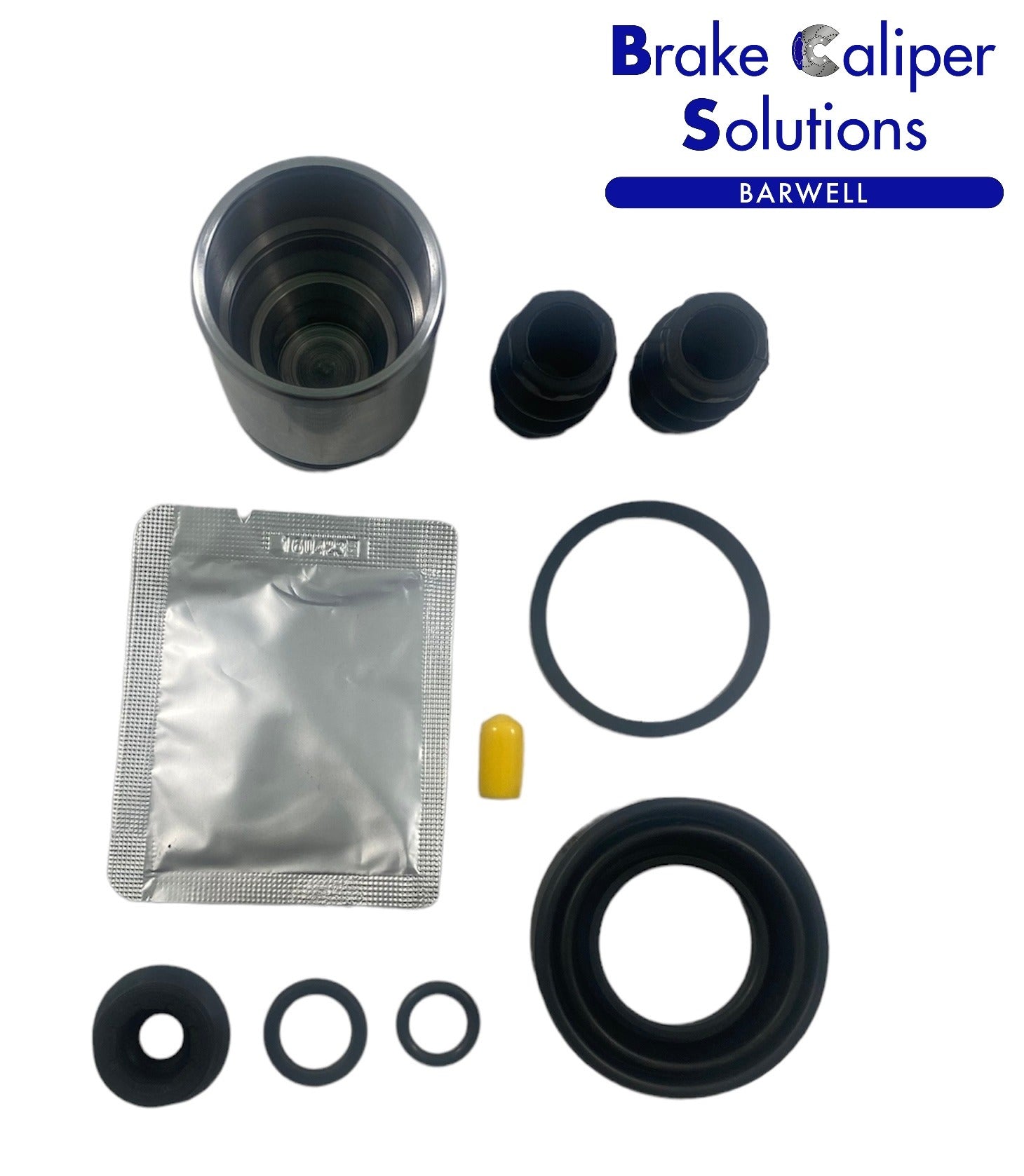 Caliper repair seal kit with 1 piston for Peugeot 405 BCKP7S