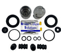 FOR VAUXHALL ZAFIRA 1.8 05-2011 REAR AXLE Brake Caliper Repair Kit + Pistons KP88