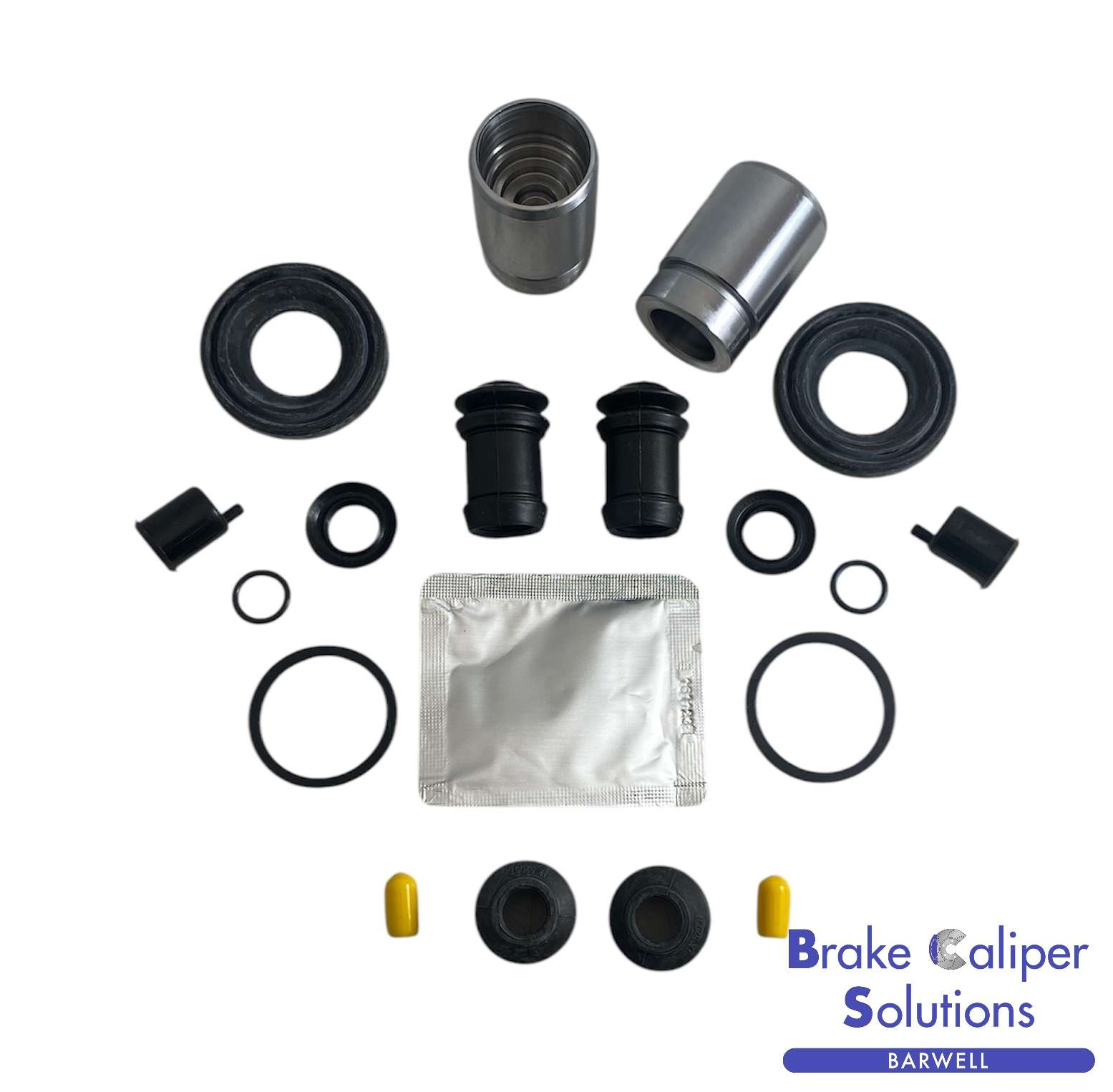 Caliper repair seal kit with pistons  for Mazda MX5 89-05 BCKP91