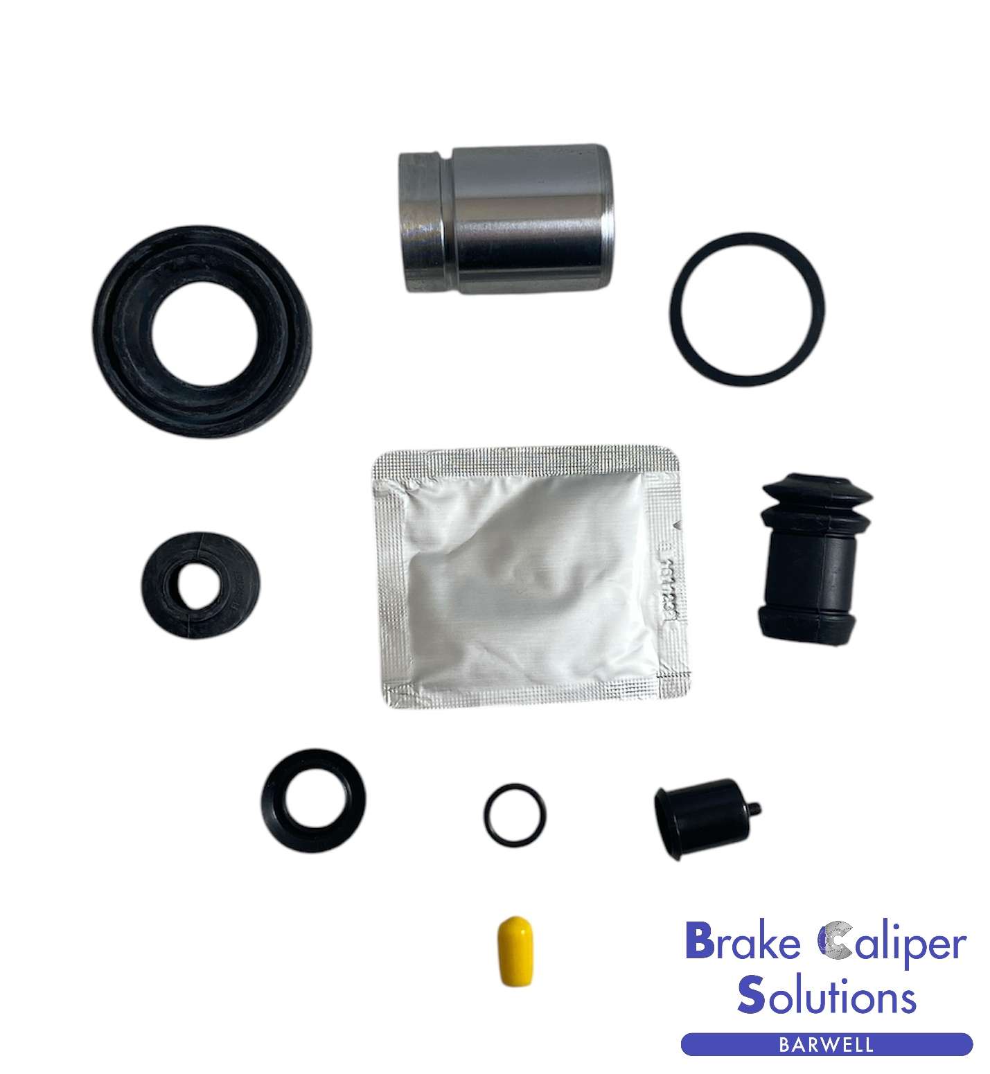 SINGLE Caliper repair seal kit with pistons for Mazda MX5 89-05 BCKP91S