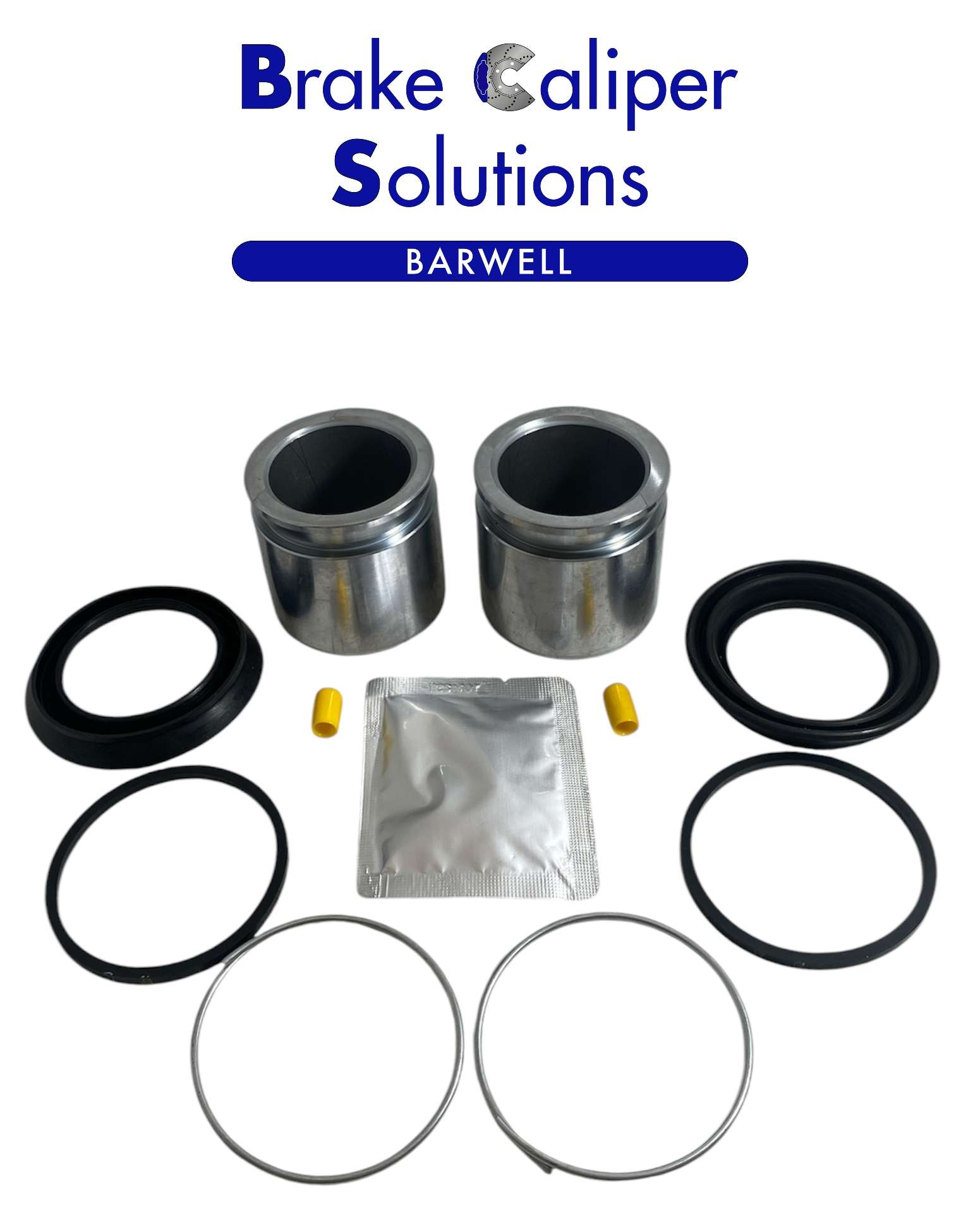 FRONT AXLE Brake Caliper Repair Kit + Pistons for PORSCHE 928 1977-1982 BCKP97