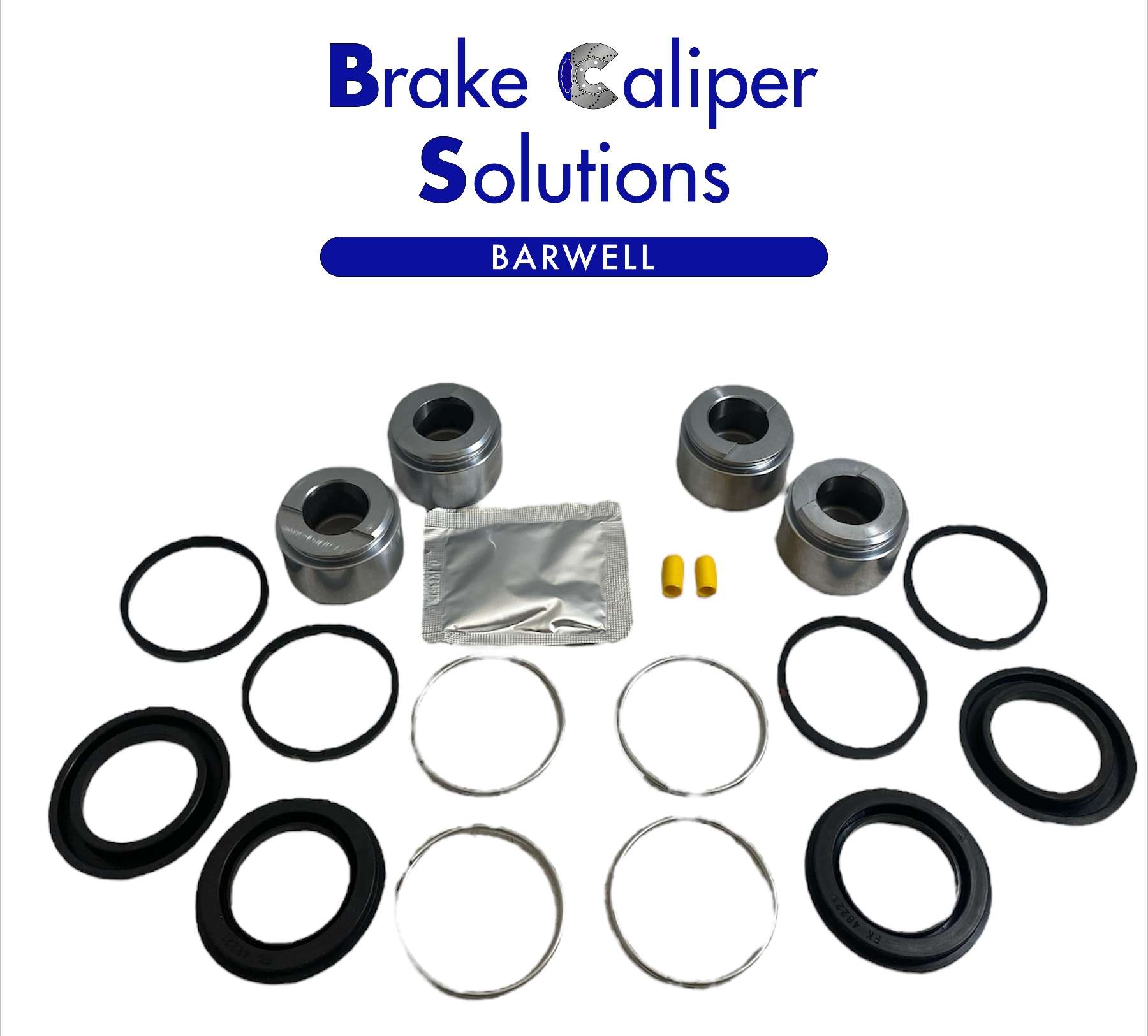 MERCEDES ESTATE W123 1977-1985 REAR Brake Caliper Repair Kit + Pistons- BCKP300