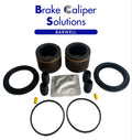 for DODGE NITRO 2006-2012 FRONT Brake Caliper Seal Rebuild Repair Kit & Pistons BCKP533