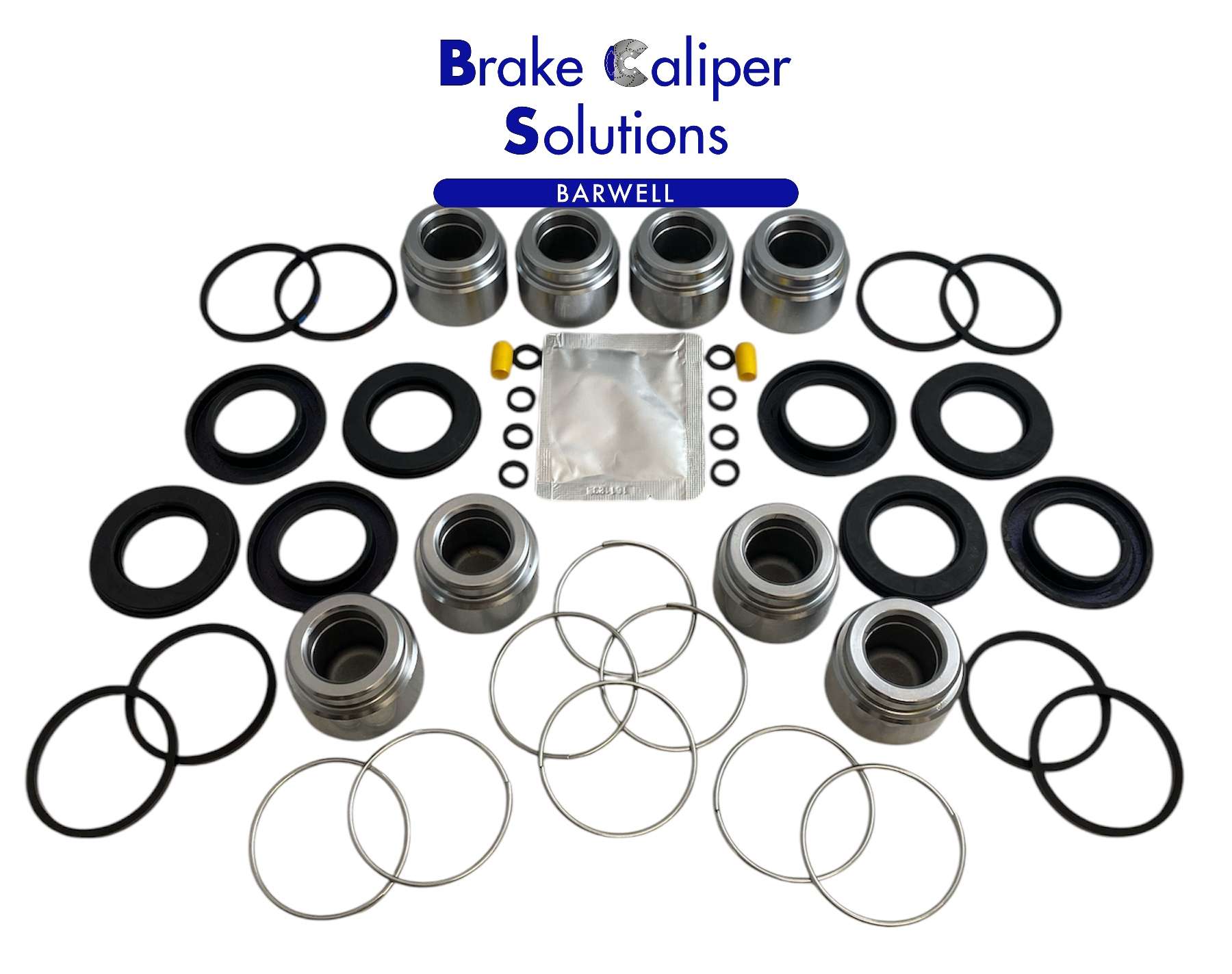 For Ford Sierra RS Cosworth FRONT Brake Caliper Repair Kit with 8 Pistons -BCKP83