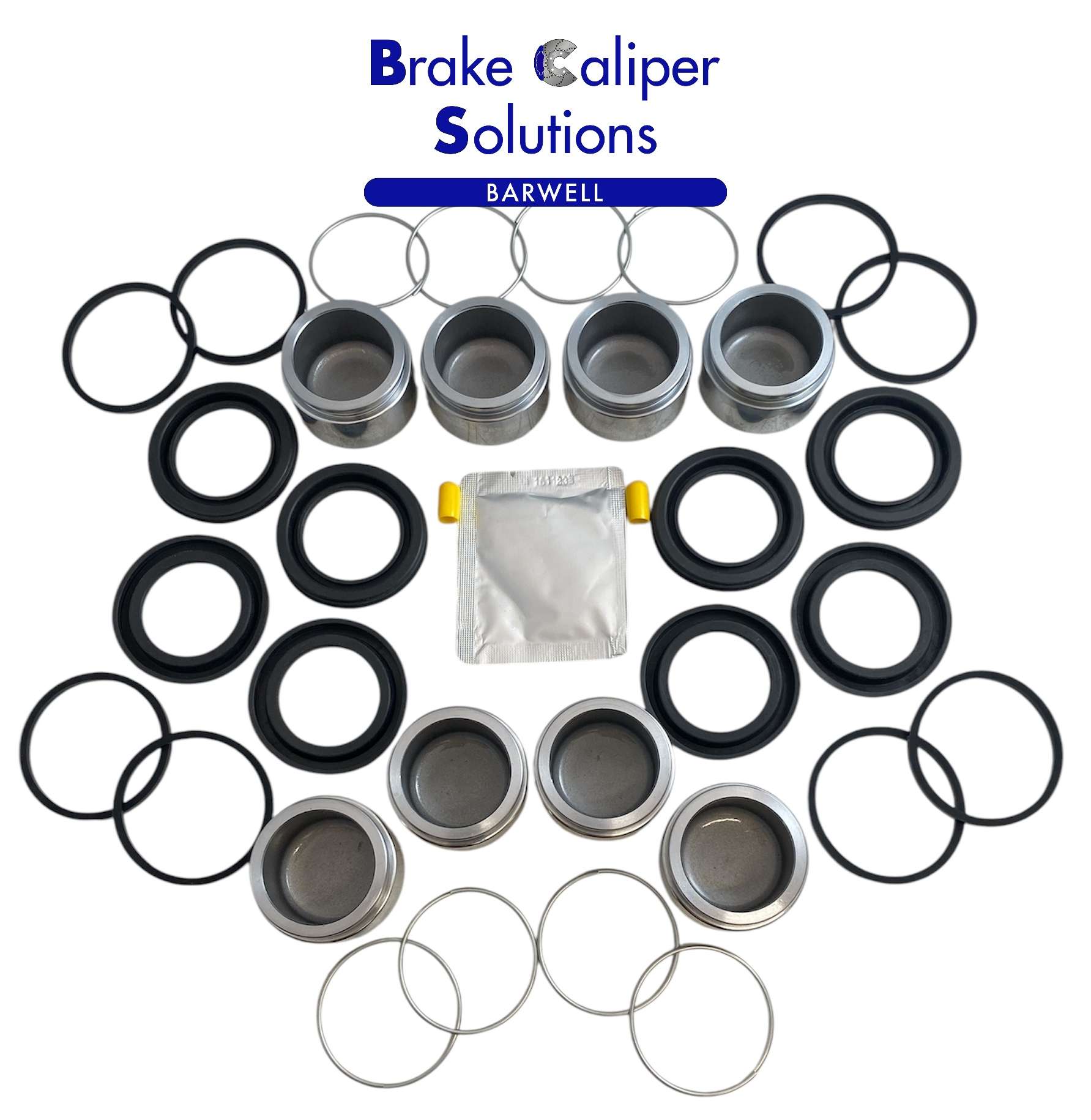 for Toyota Hilux Landcruiser 4 Runner Front Rebuild Repair Seal Kit & Pistons